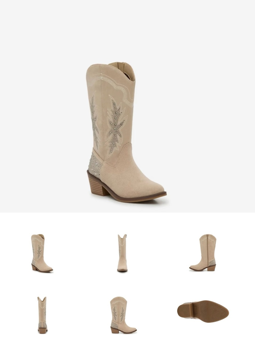 Steve Madden child suede boots